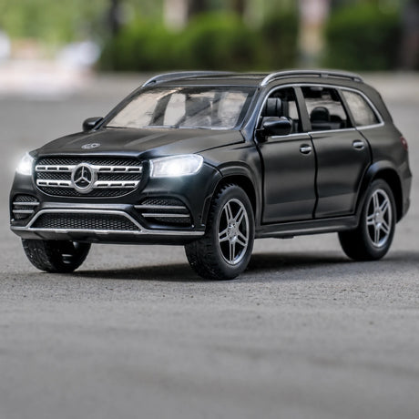 [TOY] 1:32 Mercedes-Benz 2020 GLS 580 svart modellbil Die-Cast