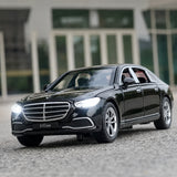 [TOY] 1:32 Mercedes-Benz 2020 S400L Black Model Car Die-Cast