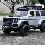 [TOY] 1:32 Mercedes-Brabus 2017 G550 4x4 Off-Road silver modellbil Die-Cast