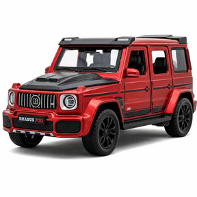 [TOY] 1:32 Mercedes-Brabus 2021 G700 4×4 röd modellbil Die-Cast