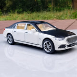 [TOY] 1:32 Mercedes-Maybach 2022 S680 Black White Model Car Die-Cast