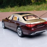 [TOY] 1:32 Mercedes-Maybach 2022 S680 guld röd modellbil Die-Cast