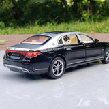 [TOY] 1:32 Mercedes-Maybach 2022 S680 silver svart modellbil Die-Cast