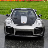 [TOY] 1:32 Porsche 2018 911 GT2 RS silver modellbil Die-Cast