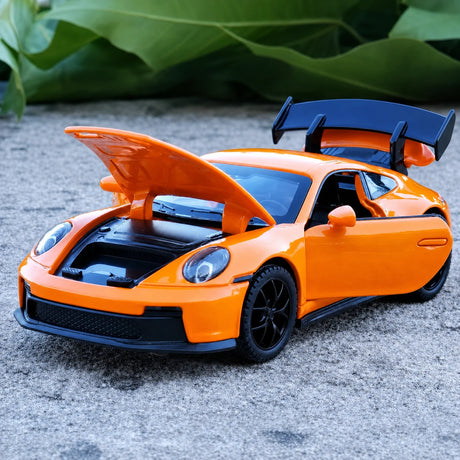 [TOY] 1:32 Porsche 2021 911 GT3 orange modellbil Die-Cast