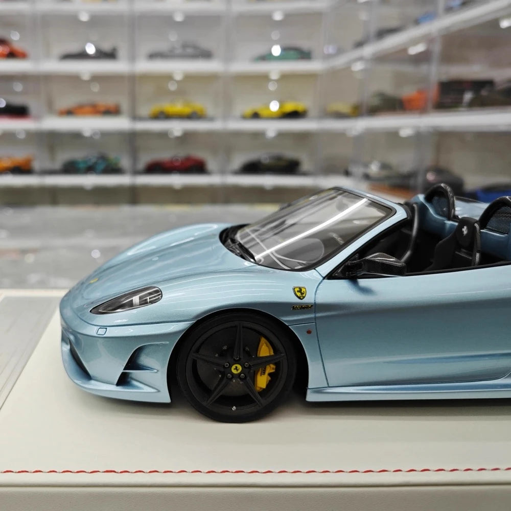 [Dino Model] 1:18 Ferrari 2008 430 Scuderia Spider 16M Blue Model Car Resin