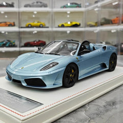 [Dino Model] 1:18 Ferrari 2008 430 Scuderia Spider 16M Blue Model Car Resin