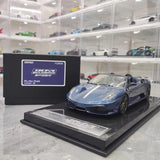 [Dino Model] 1:18 Ferrari 2008 430 Scuderia Spider 16M Deep Blue Model Car Resin