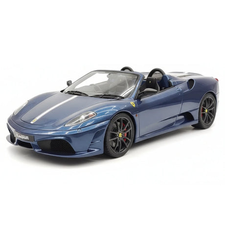 [Dino Model] 1:18 Ferrari 2008 430 Scuderia Spider 16M Deep blå modellbil harts