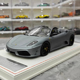 [Dino Model] 1:18 Ferrari 2008 430 Scuderia Spider 16M Gray Model Car Resin