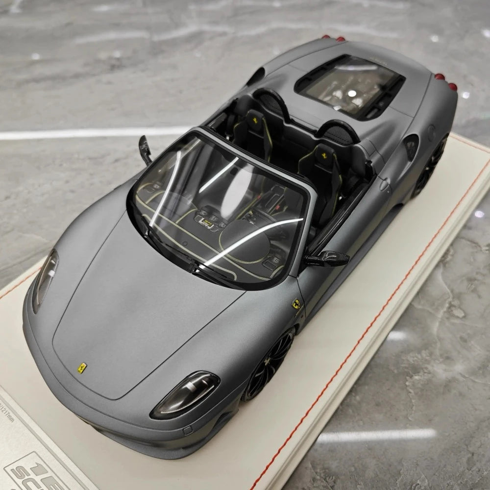 [Dino Model] 1:18 Ferrari 2008 430 Scuderia Spider 16M Gray Model Car Resin