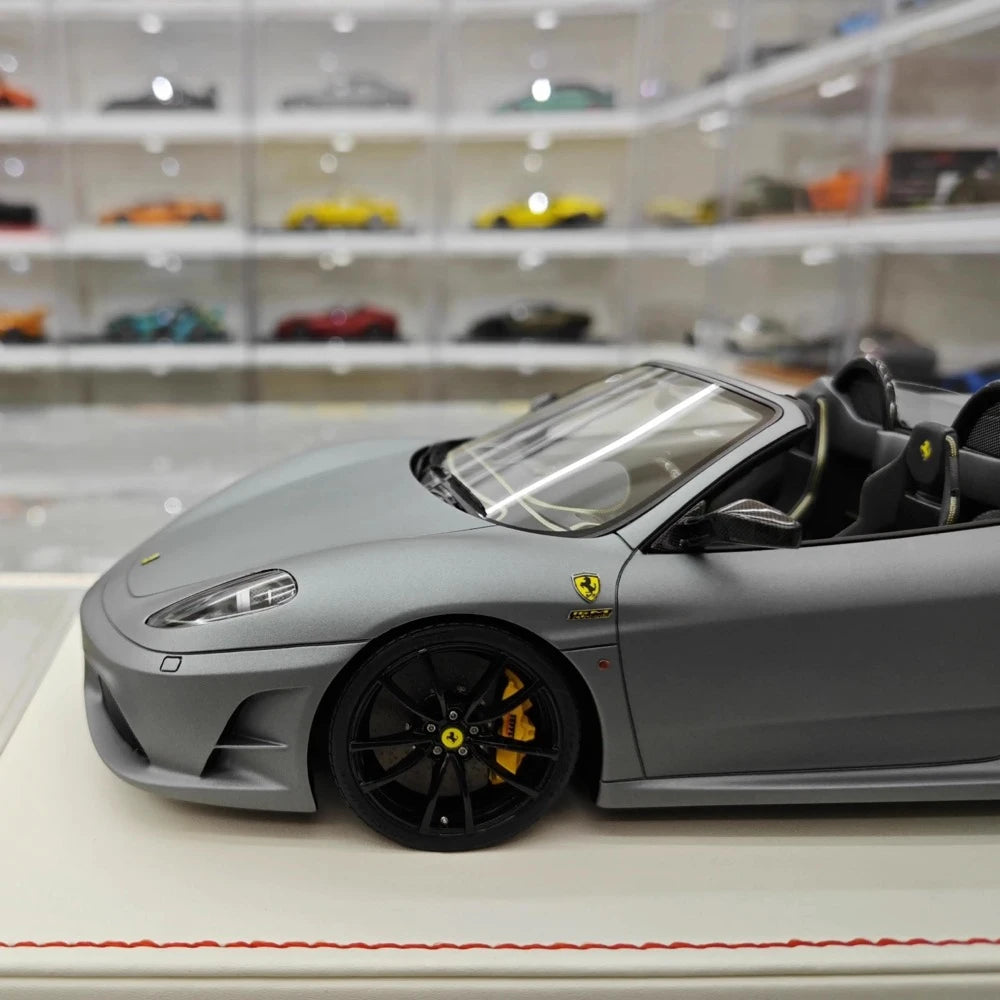 [Dino Model] 1:18 Ferrari 2008 430 Scuderia Spider 16M Gray Model Car Resin
