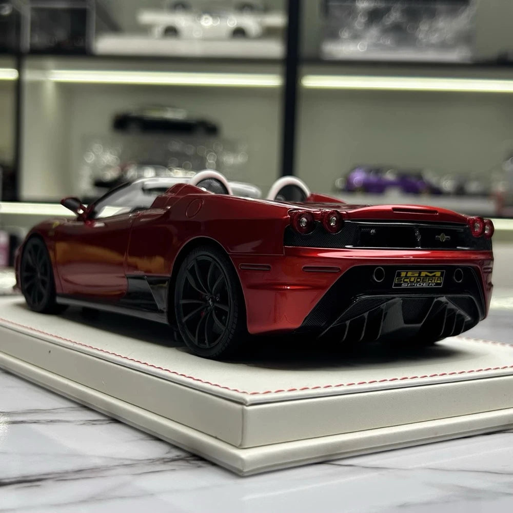 [Dino modello] 1:18 Ferrari 2008 430 Scuderia Spider 16M rosso modellino di auto Die-Cast