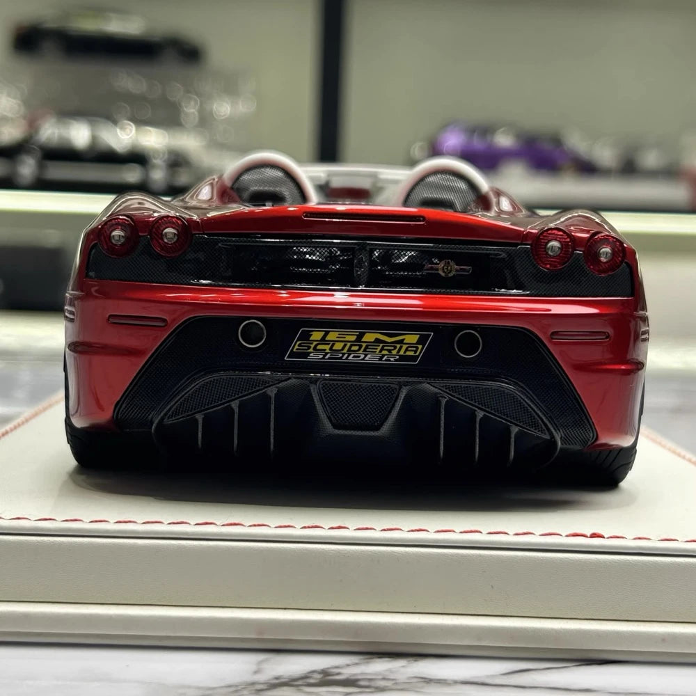 [Dino modello] 1:18 Ferrari 2008 430 Scuderia Spider 16M rosso modellino di auto Die-Cast