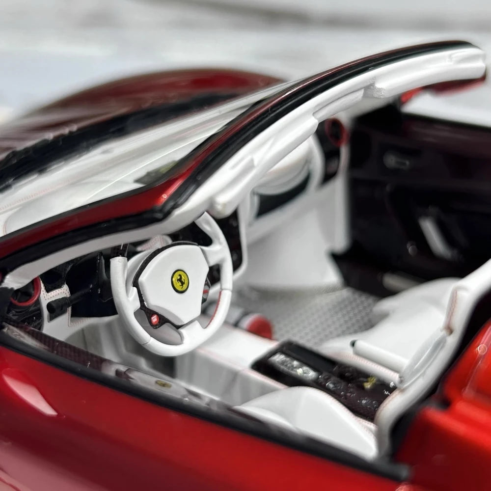 [Dino modello] 1:18 Ferrari 2008 430 Scuderia Spider 16M rosso modellino di auto Die-Cast