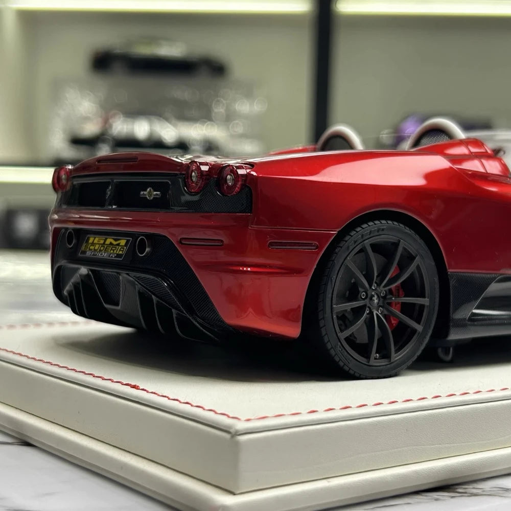 [Dino modello] 1:18 Ferrari 2008 430 Scuderia Spider 16M rosso modellino di auto Die-Cast