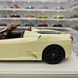 [Dino Model] 1:18 Ferrari 2008 430 Scuderia Spider 16M blanc voiture miniature Resin