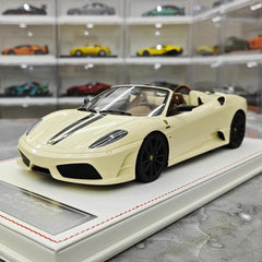 [Dino Model] 1:18 Ferrari 2008 430 Scuderia Spider 16M White Model Car Resin