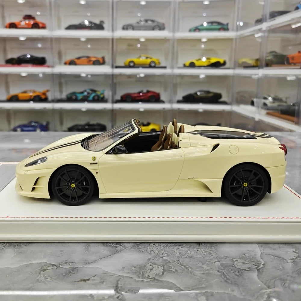 [Dino Model] 1:18 Ferrari 2008 430 Scuderia Spider 16M White Model Car Resin