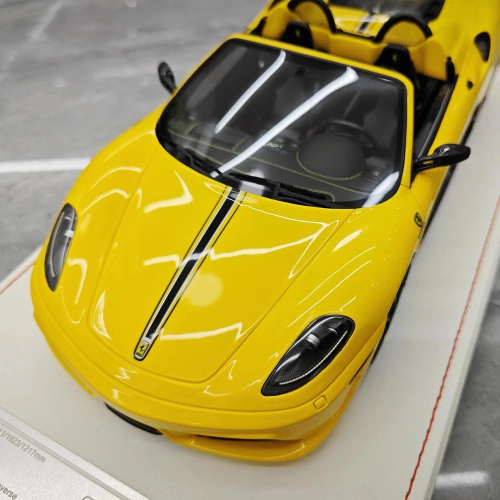 [Dino Model] 1:18 Ferrari 2008 430 Scuderia Spider 16M イエロー モデルカー レジン