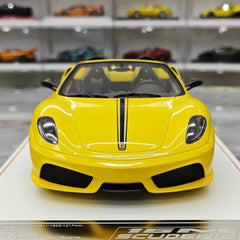 [Dino Model] 1:18 Ferrari 2008 430 Scuderia Spider 16M Yellow Model Car Resin
