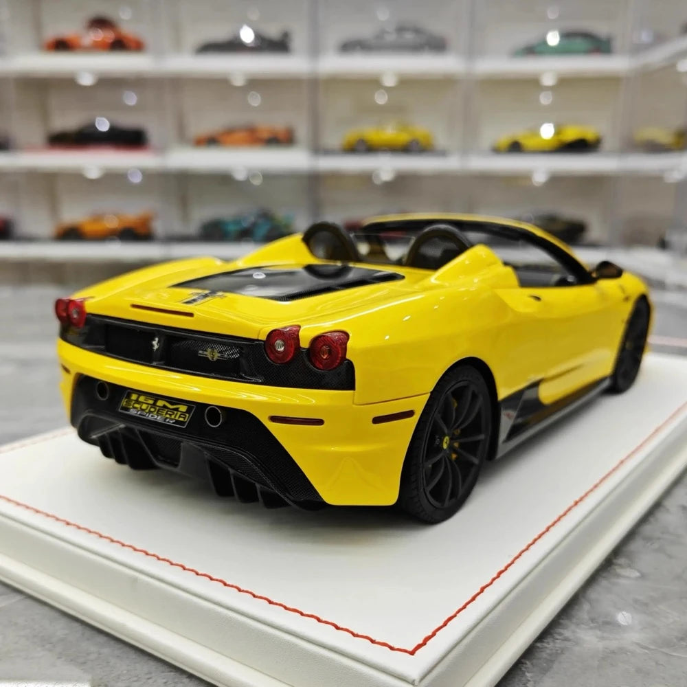 [Dino Model] 1:18 Ferrari 2008 430 Scuderia Spider 16M イエロー モデルカー レジン