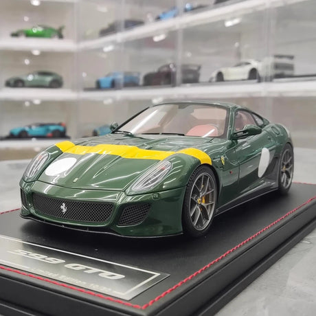 [Dino Model] 1:18 Ferrari 2010 599 GTO Green Model Car Resin