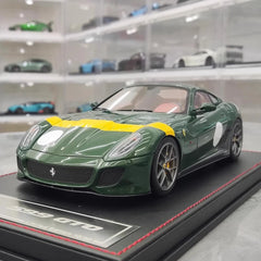 [Dino Model] 1:18 Ferrari 2010 599 GTO Green Model Car Resin