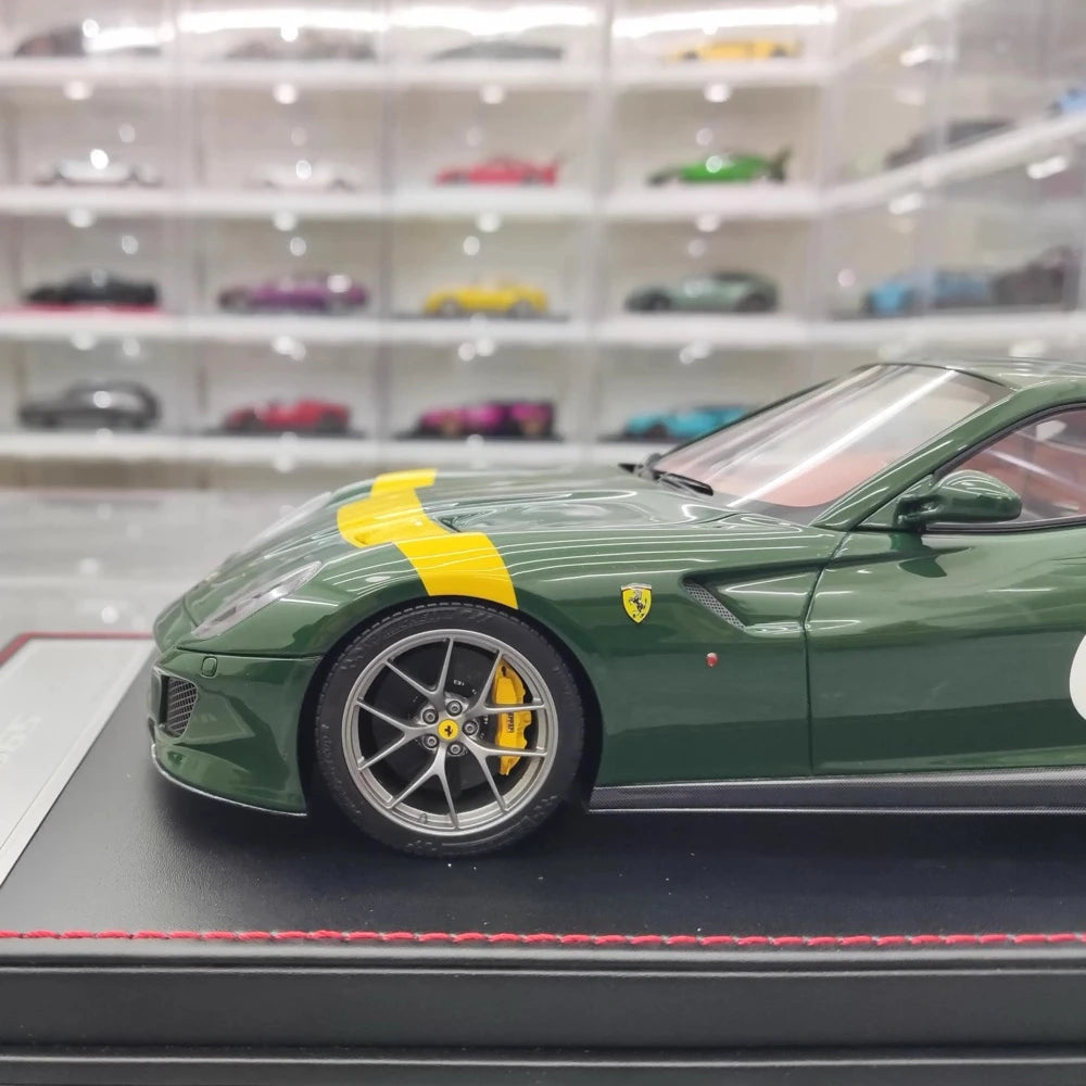 [Dino Model] 1:18 Ferrari 2010 599 GTO Green Model Car Resin