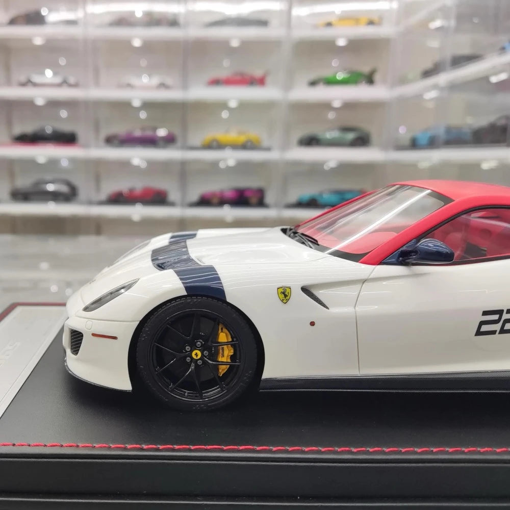 [Dino Model] 1:18 Ferrari 2010 599 GTO White Model Car Resin