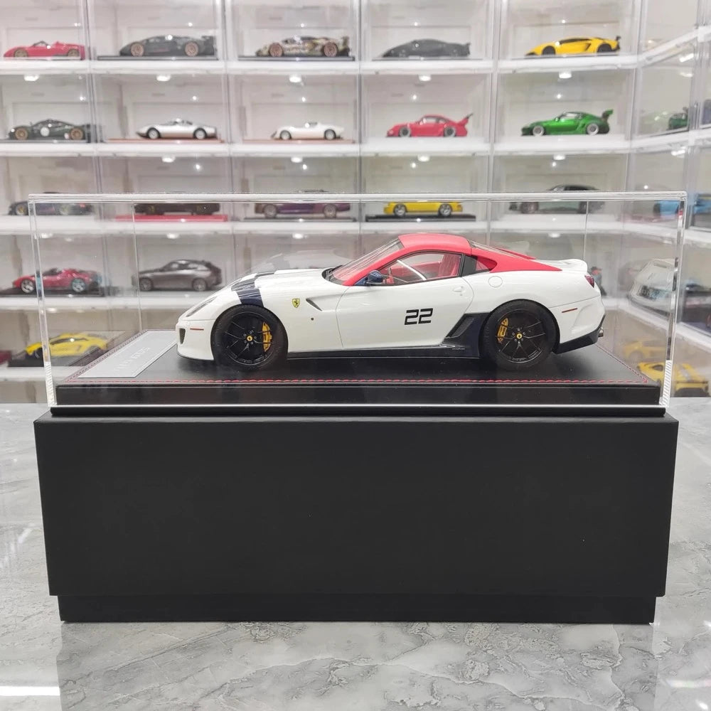 [Dino Model] 1:18 Ferrari 2010 599 GTO White Model Car Resin