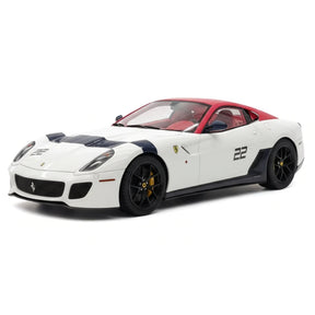 [Dino Model] 1:18 Ferrari 2010 599 GTO White Model Car Resin