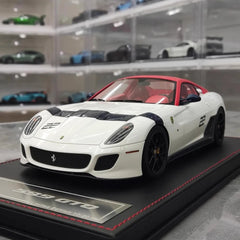 [Dino Model] 1:18 Ferrari 2010 599 GTO White Model Car Resin