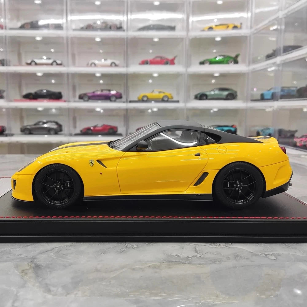 [Dino Model] 1:18 Ferrari 2010 599 GTO Yellow Model Car Resin