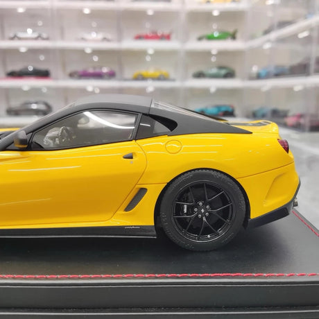 [Dino Model] 1:18 Ferrari 2010 599 GTO Yellow Model Car Resin