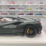 [Dino Model] 1:18 Ferrari 2018 488 Pista Green Model Car Resin