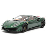 [Dino Model] 1:18 Ferrari 2018 488 Pista Green Model Car Resin