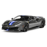 [Dino Model] 1:18 Ferrari 2018 488 Pista Spider Black Model Car Resin