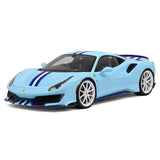 [Dino Model] 1:18 Ferrari 2018 488 Pista Spider Blue Model Car Resin