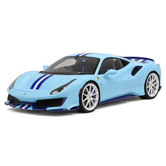 [Dino Model] 1:18 Ferrari 2018 488 Pista Spider Blue Model Car Resin
