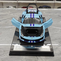 [Dino Model] 1:18 Ferrari 2018 488 Pista Spider Blue Model Car Resin