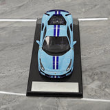 [Dino Model] 1:18 Ferrari 2018 488 Pista Spider Blue Model Car Resin