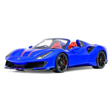 Dino Model Ferrari 2018 488 Pista Spider Blue Racing Livery 1:18 – Keräilyhartsimalli