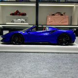 Dino Model Ferrari 2018 488 Pista Spider Blue Racing Livery 1:18 – Keräilyhartsimalli