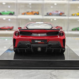 [Dino Model] 1:18 Ferrari 2018 488 Pista Spider Red Model Car Resin