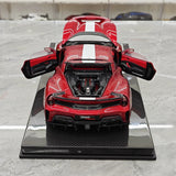 [Dino Model] 1:18 Ferrari 2018 488 Pista Spider Red Model Car Resin