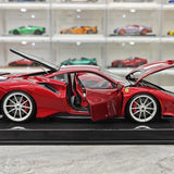 [Dino Model] 1:18 Ferrari 2018 488 Pista Spider Red Model Car Resin