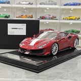 [Dino Model] 1:18 Ferrari 2018 488 Pista Spider Red Model Car Resin