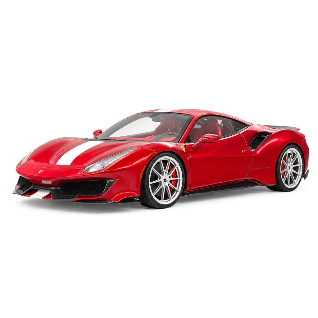 [Dino Model] 1:18 Ferrari 2018 488 Pista Spider Red Model Car Resin