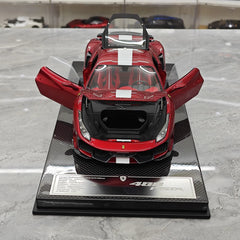 [Dino Model] 1:18 Ferrari 2018 488 Pista Spider Red Model Car Resin